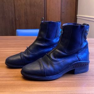 Ovation Paddock Riding Boots - Size 7 Black